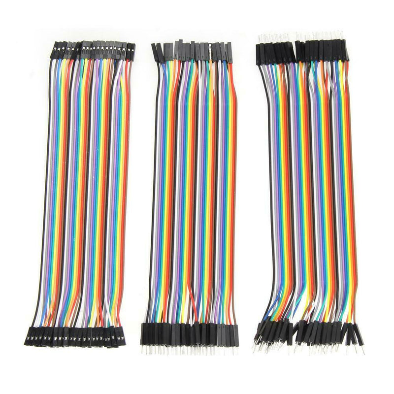 120pcs 20cm 2.54mm 1pin Jumper Wire DuPont Cable for Arduino