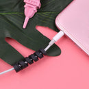 4pcs Cable Protector Data Wire Silicone Bobbin Winder USB Charging Case Cover