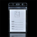 10 x Vertical Solid Vinyl Clear ID Card Badge Holder Case-Cover Sleeve Australia