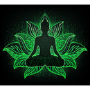 Buddha Statue Cross Stitch Mosaic Luminous Diamond Painting 5D Full Drill