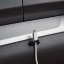 8pcs Adhesive Car Wire Clips Cord Earphone USB Cable Clamp Holder Organizer