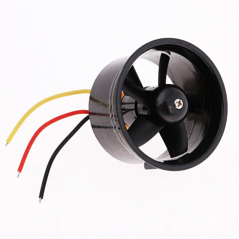 Replacement Black, 64mm Ducted Fan| QF2611-4500KV | Brushless Motor for EDF Jet