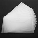 10pcs/set Transparent Storage Bags for DIY Scrapbooking Cutting Dies Stamp