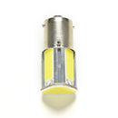 2X G18 1156 Ba15s 4 COB White LED Turn Signal Rear Light Car Lamp 12V D083 LJ