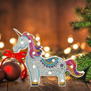 Horse Shape LED Night Lamp DIY Diamond Painting Special Shape Full Drill
