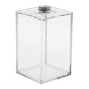 2pcs Acrylic Clear Aquarium Tropical Sea Aquatic Rumble   Small LED Tank