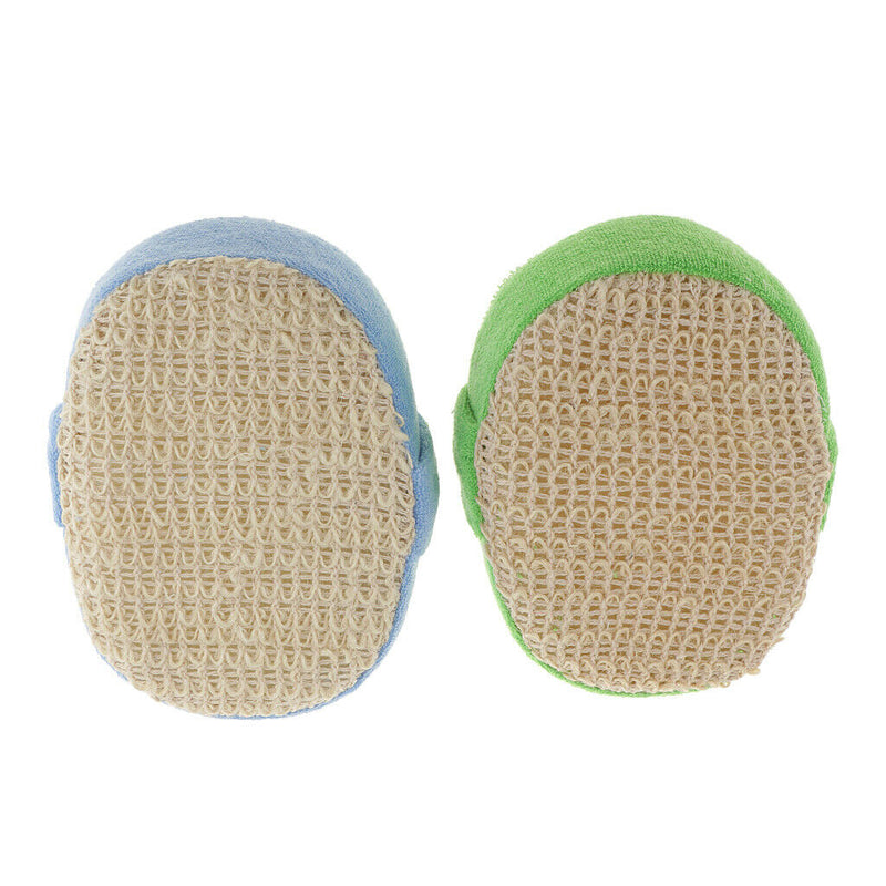 Bath Sponge Massage Shower Scrub Exfoliating Body Skin Cleaning Scrubber Pad