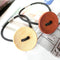 3pcs Women Simple Wood Elastic Hair Tie Rope Band Ponytail Holder Buttons  Z
