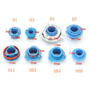 2 Pairs H1 H4 Car Halogen Headlamp Bulb Base Holder Socket Retainer Adapter