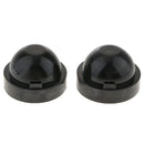 2pcs Car LED Headlight Dust Seal Covers Waterproof Rubber Headlamp Cap 85mm