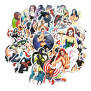 50X Sexy Demon Beauty Anger Devil Angel Women Lady Girls Anime StickersS Hn