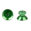 2pcs Green Chrome Joystick Cap Cover Shell for Sony PS4 Xbox One Controller