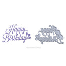Birthday DIY Metal Scrapbook Craft Embroidery Cutting Die hv2n
