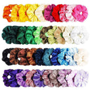 12 Pack Hair Velvet Scrunchy Bobbles Elastic Lady Hair Bands Holder