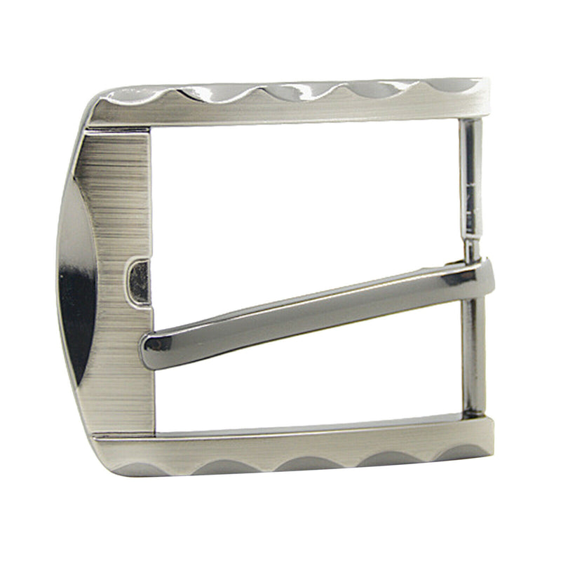Mens Alloy Single Prong Rectangular Belt Buckle Metal Pin Buckle Replacement