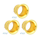 3pcs Velocity Stack Funnel Kit For PWK24 / 26 / 28 / 30 Carburetor Intake