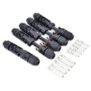 5pairs MC4 Connector With 1pair MC4 Spanner Solar Panel Branch Series Conn BX