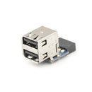 Motherboard 9 Pin USB Pin 2 Layer Type USB 2.0 A Female Ports Adapter MO