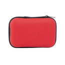 15 Slot Essential Oil Bottle Holder Rollers Storage Bag Organizer (Red) A