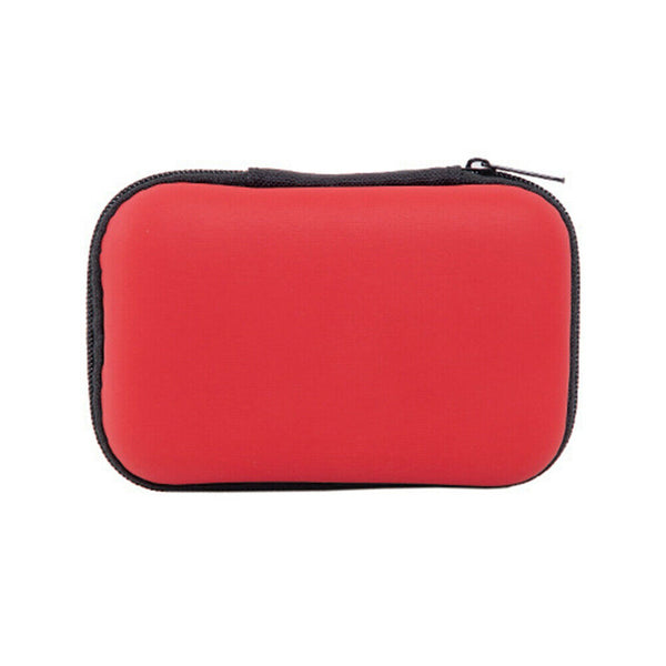 15 Slot Essential Oil Bottle Holder Rollers Storage Bag Organizer (Red) A#S