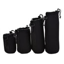 4X Neoprene DSLR Camera Lens Soft Protector carry Pouch Bag Case Set S M L XL â„–[