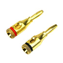 Corrosion Resistant Thread Connector Banana Plug Audio Speaker Plated