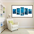 Mermaid 5D DIY Full Drill Diamond Painting 5-pictures Combination Craft Kit