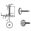 4Pcs Door Lock Actuator Cog Gear for Ford Falcon BA BF AU Territory