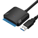 USB 3.0 To SATA 22 Pin 2.5" Laptop Hard Disk Drive SSD Adapter Converter