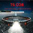 USB Rechargeable LED Headlamp Headlight Head Light Torch Flashlight Waterproof