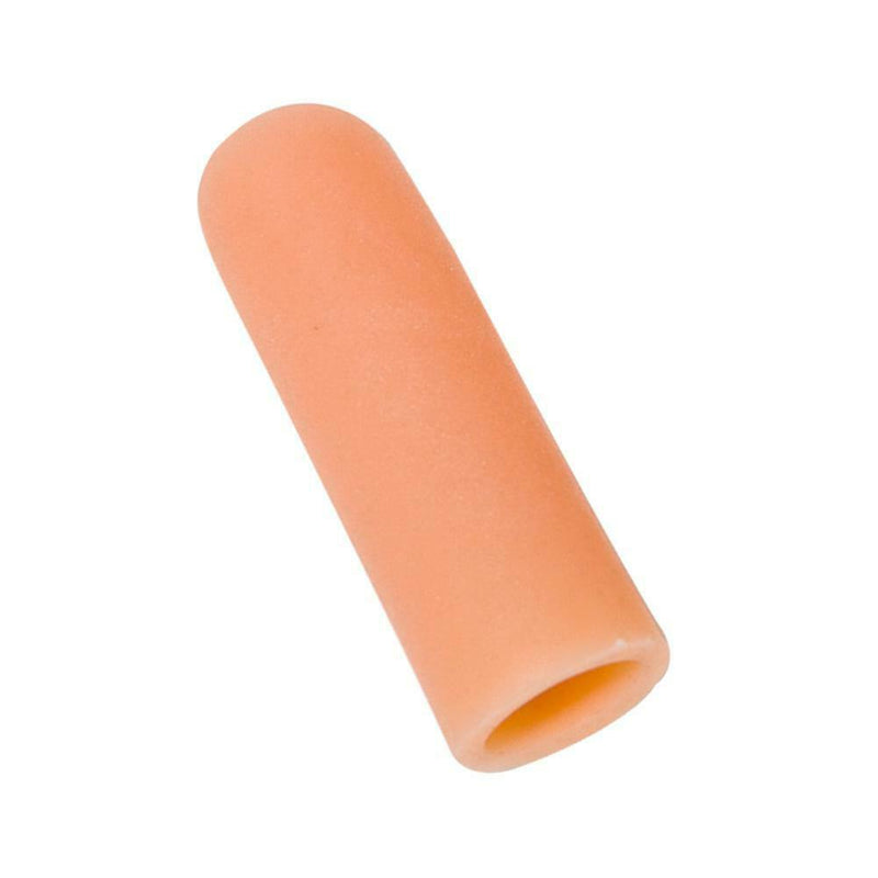 4pcs Silicone Gel Toe Finger Protector Sleeve Protect Cracked Skin (Skin