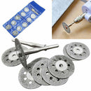 10pc 22mm Rotary Tool Accessory Set Fits Diamond Cut Off Wheel Disc 3C