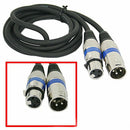 5FT XLR 3 Pin Male to Female Microphone Mic Audio Shielded Extension Cable Cord