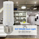 E27 59LED Corn Light SMD2835 12W AC85-265V High Brightness Shadowless Lamp