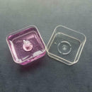 10X Star Square Shaped Tea Light Clear Plastic Cup  DIY Candle Making