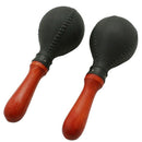 Professional Pair Of Maracas Shakers Rattles Sand Hammer Percussion Instrum S3W1