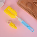 2Pcs Newborn baby milk bottle pacifier spout tube sponge clean brush tool  Z