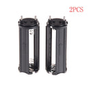 2Pcs Black AAA Battery Holder for 3 x 1.5V Batteries Flashlight To OZ