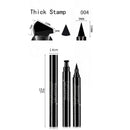 ibcccndc Brand Eyes Liner Liquid Make Up Pencil Waterproof Black Double-End O3V3