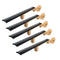 4/4 Exquisite Unfinished Solid Wood Violins Blank Neck Fingerboard Luthier Tools