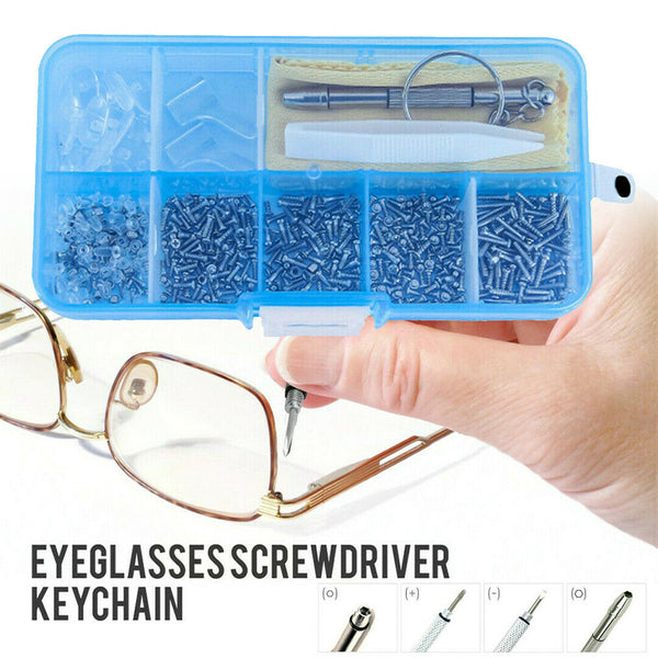 Spectacle Glasses Optical Repair Nose Tab Sunglasses Eyeglass Screw Screwdriver@