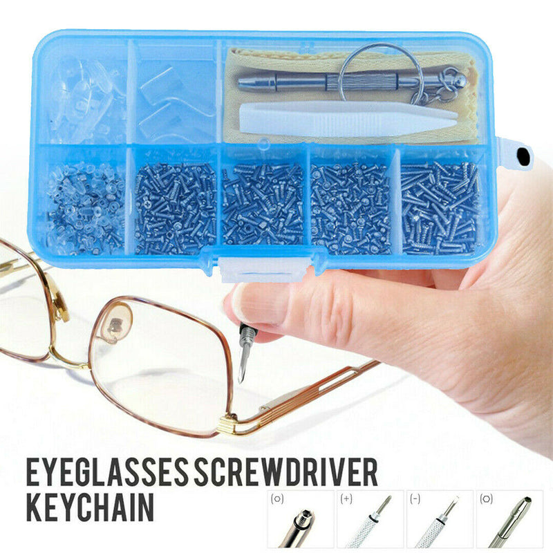 Spectacle Glasses Optical Repair Nose Tab Sunglasses Eyeglass Screw Screwdriver@