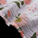 2Pcs Muslin Baby Swaddling Blanket Newborn Infant Cotton Swaddle Towel