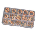 Solid Copper Washers Sump Plug Engine Washer Set M5-M22 150pcs A Box