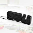 Portable Pocket Mini Sharpener Survival Outdoor Camping Keychain