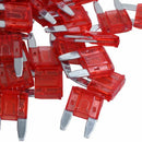 60PCS 10A 10A Auto Mini Blade Fuses Red for Car O6W4