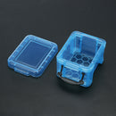 Cute Plastic Storage Boxes Home Furnishing Trumpet Mini Lock Box Organizer Blue