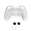 Clear PC Hard Cover Thumb Stick Grip Cap for PS5 Controller Gamepad Case
