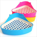 Triangle Small Pet Hamster Bathroom Toilet Guinea Pig Rat Hamster House A