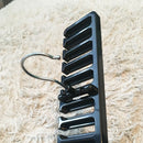 10 grid Storage Rack Tie Belt Scarf Rack Organizer Closet Wardrobe Space Sa